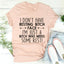 I Need Some Rest Tee - Korvel