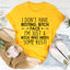 I Need Some Rest Tee - Korvel