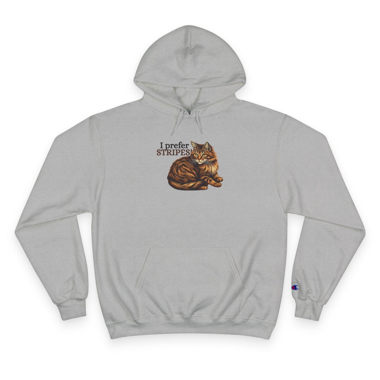 Sudadera para amantes de los gatos I Prefer Stripes