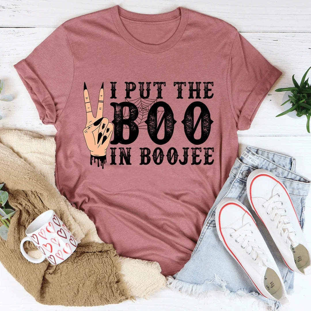 Puse el Boo en Boojee Tee