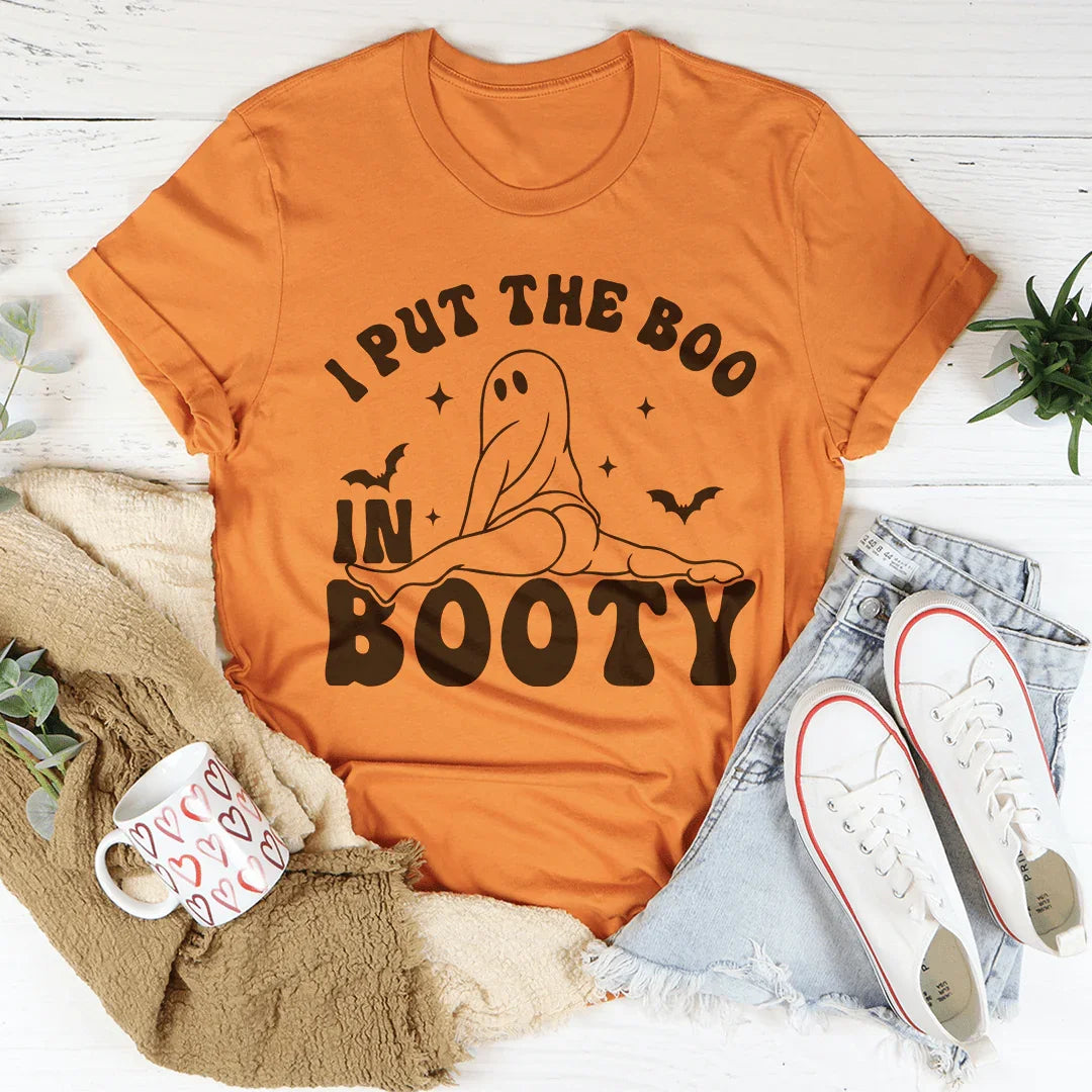 I Put The Boo In Booty Tee - Korvel