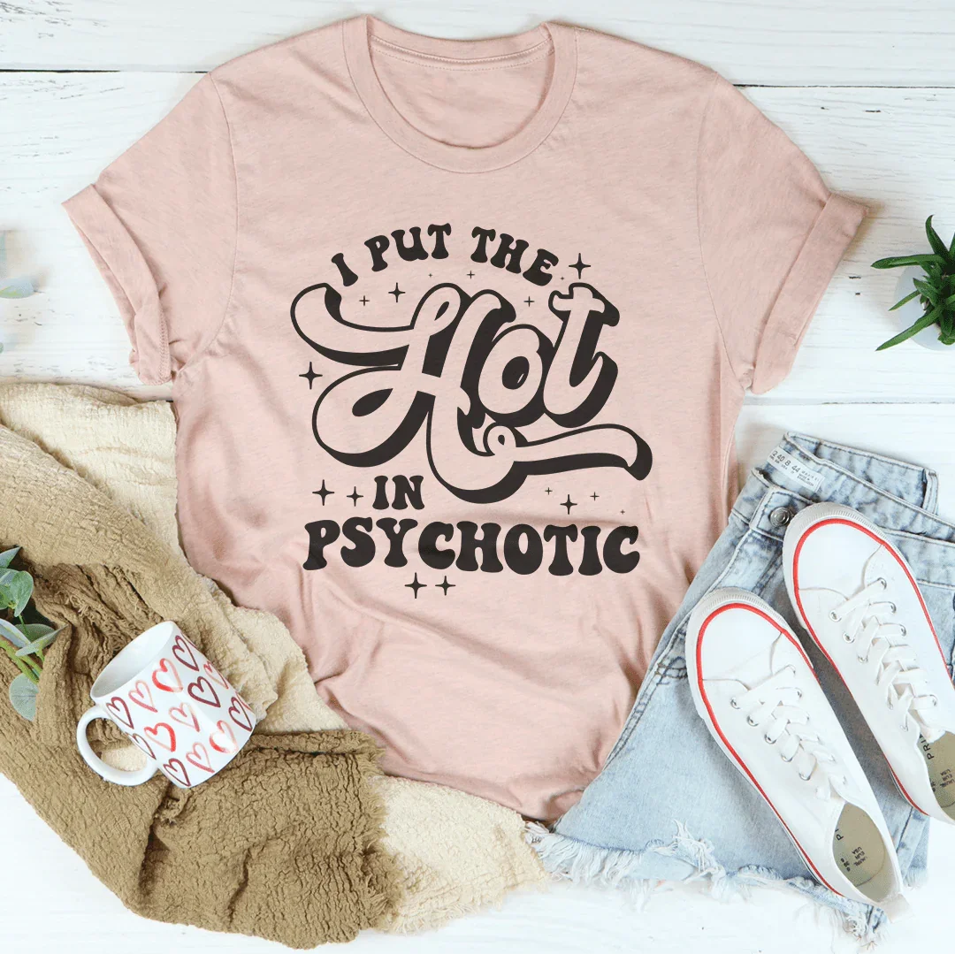 Le puse el calor a la camiseta psicótica