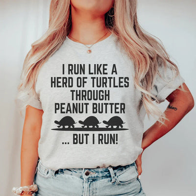 I Run Like A Hero Of Turtles Tee