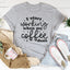 I Start Working When My Coffee Does Tee