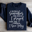 Sudadera "Aún recuerdo los días en que oré por las cosas que tengo hoy"