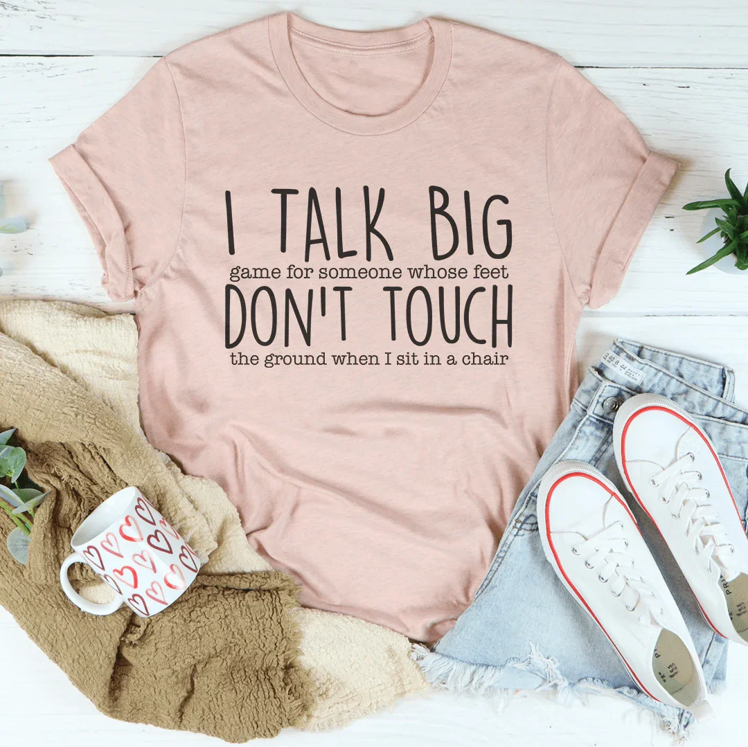 T-shirt Je Parle Gros Pour Quelqu'un
