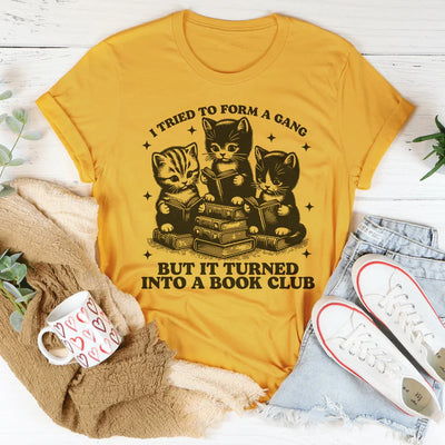Intenté formar una pandilla pero se convirtió en un club de lectura.