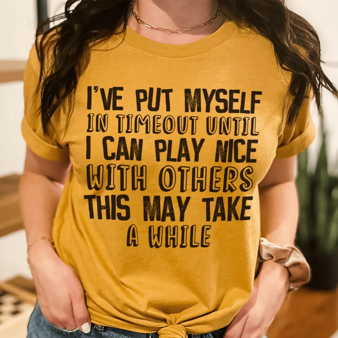 I've Put Myself In Timeout Tee - Korvel