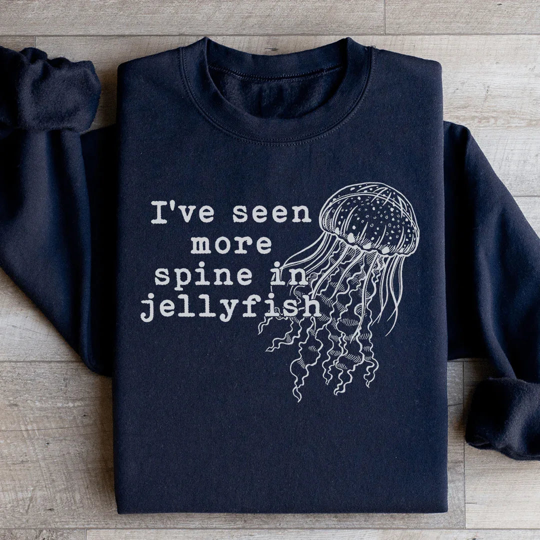 He visto más carácter en una medusa sudadera
