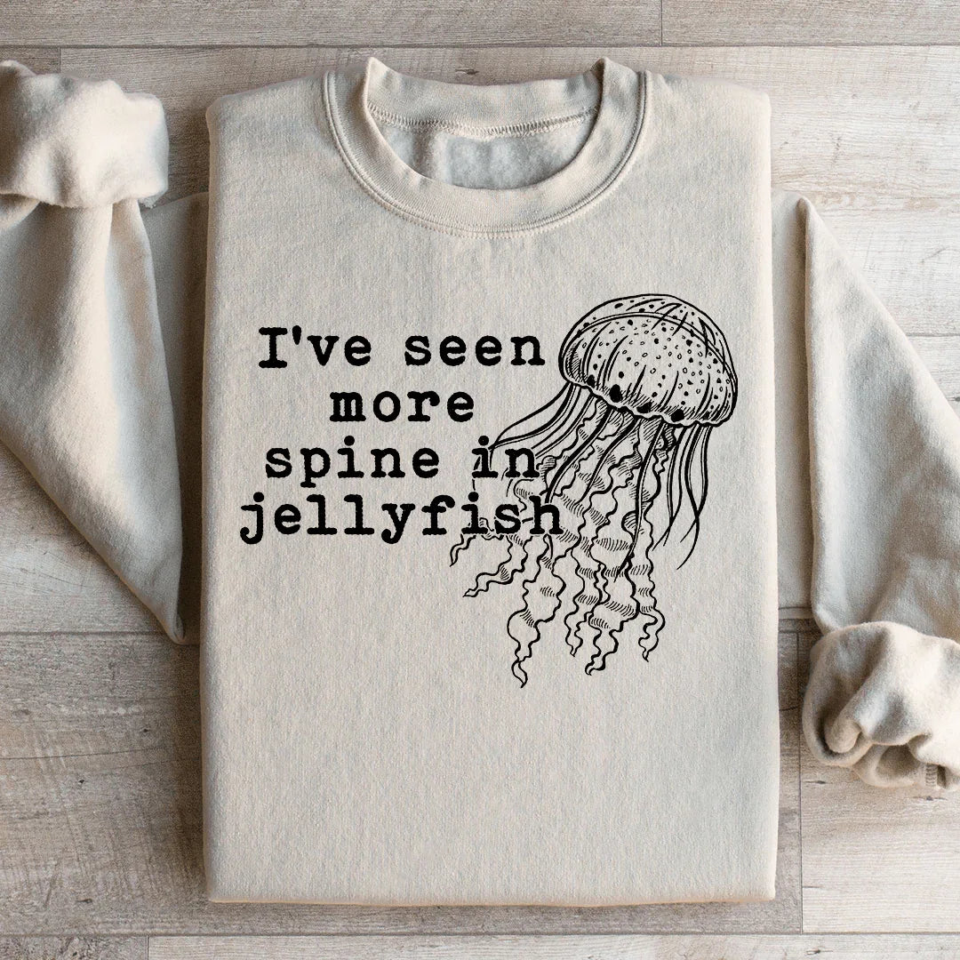 He visto más carácter en una medusa sudadera