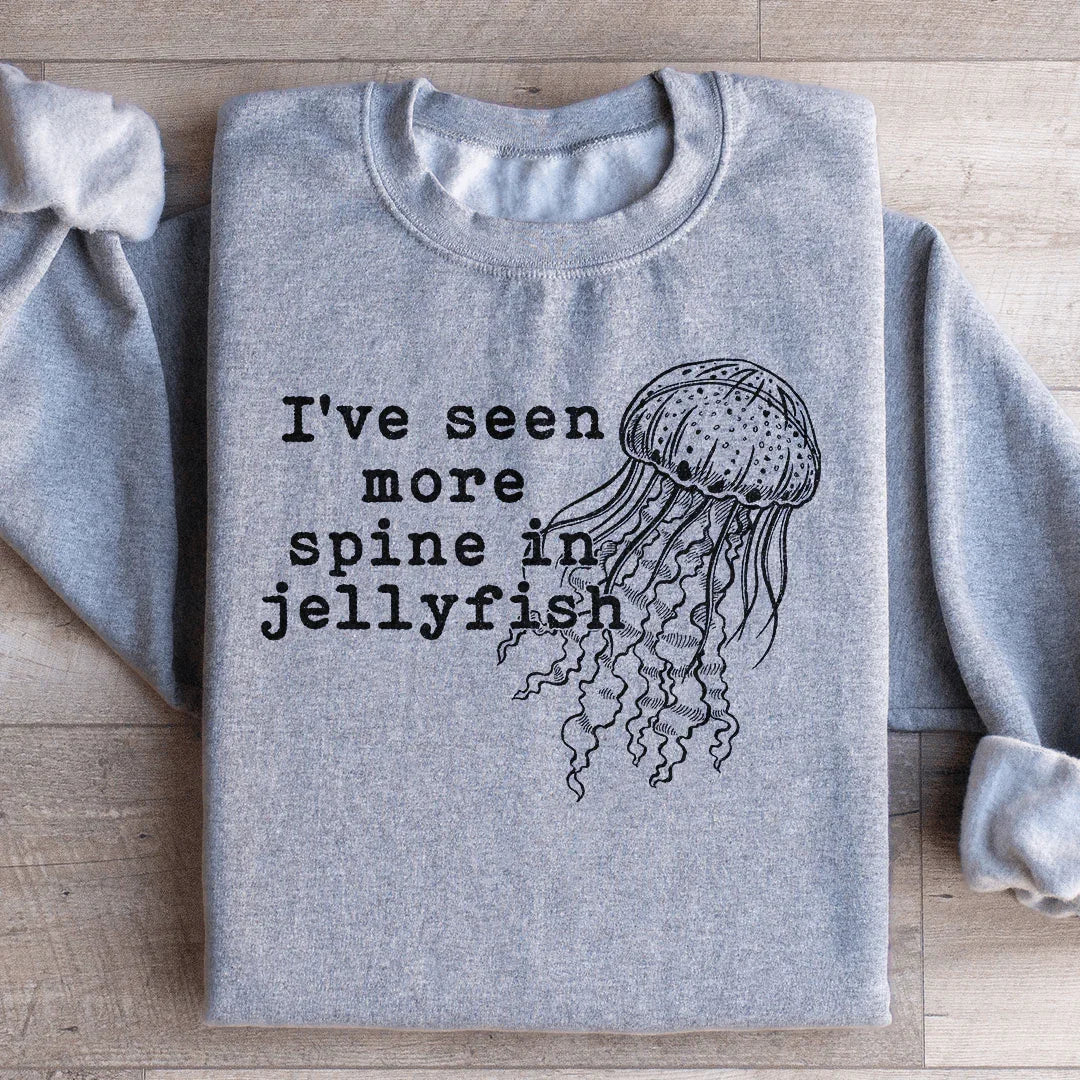 He visto más carácter en una medusa sudadera
