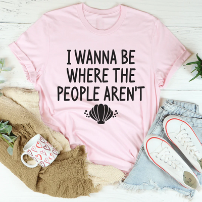 I Wanna Be Where The People Aren't Tee - Korvel