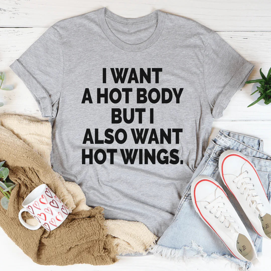 Quiero un cuerpo caliente pero también quiero alitas picantes