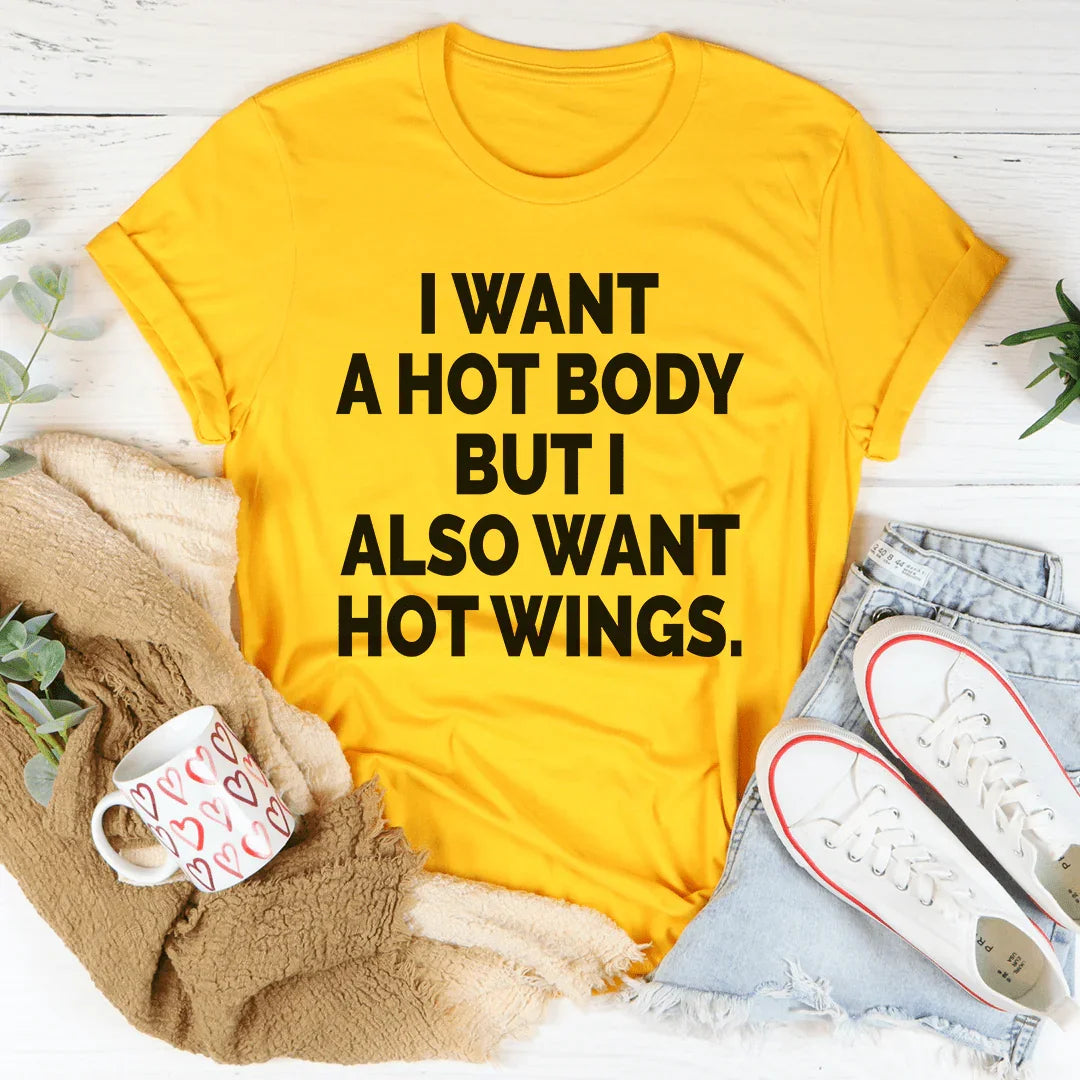 Quiero un cuerpo caliente pero también quiero alitas picantes