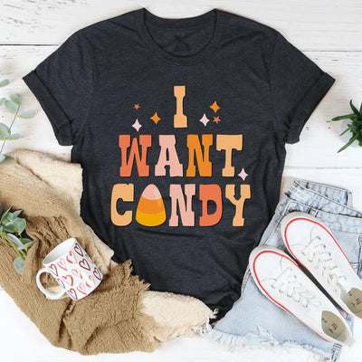 Quiero una camiseta de caramelo