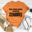 Camiseta "Quería Zombies"