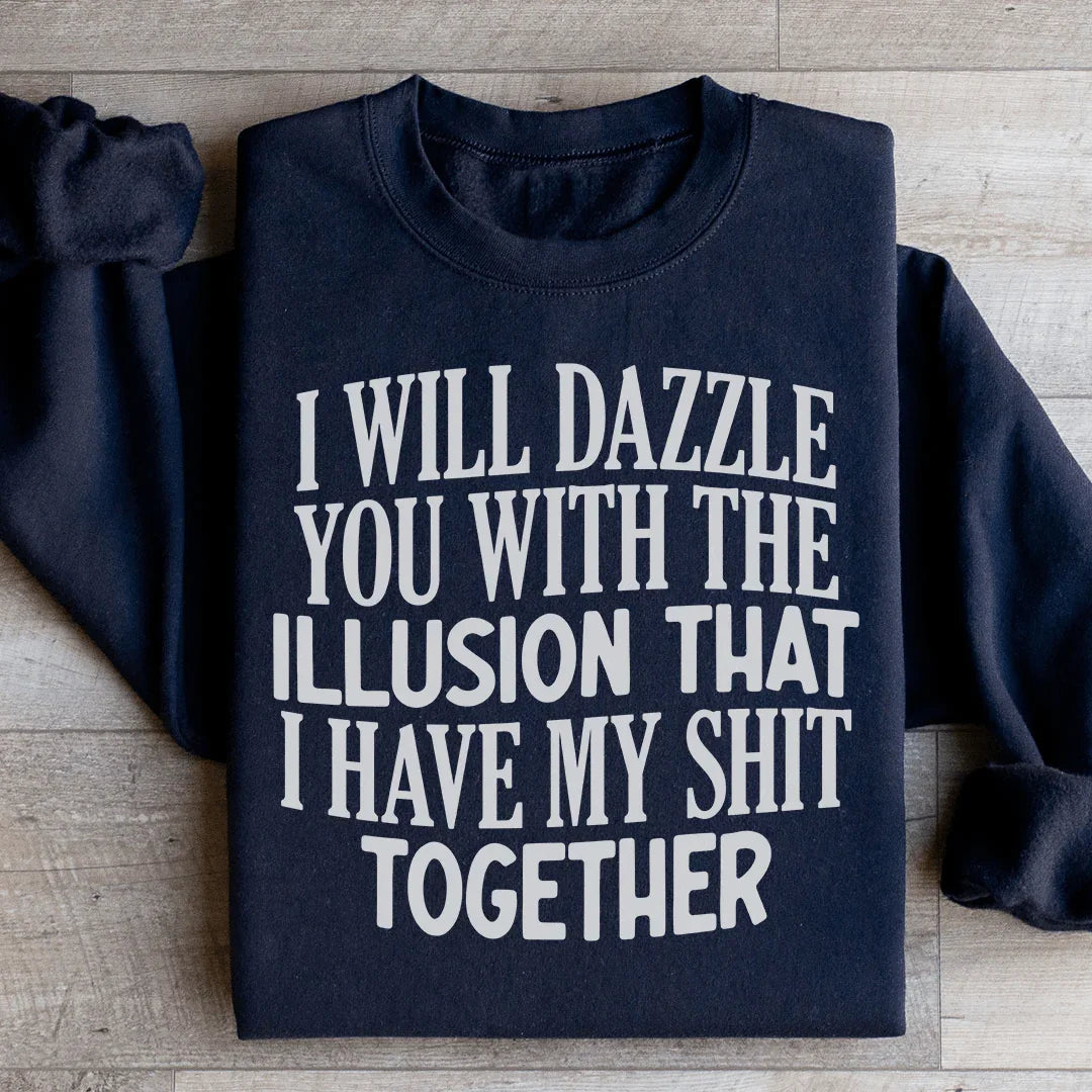 Sweatshirt Je Vous Éblouirai