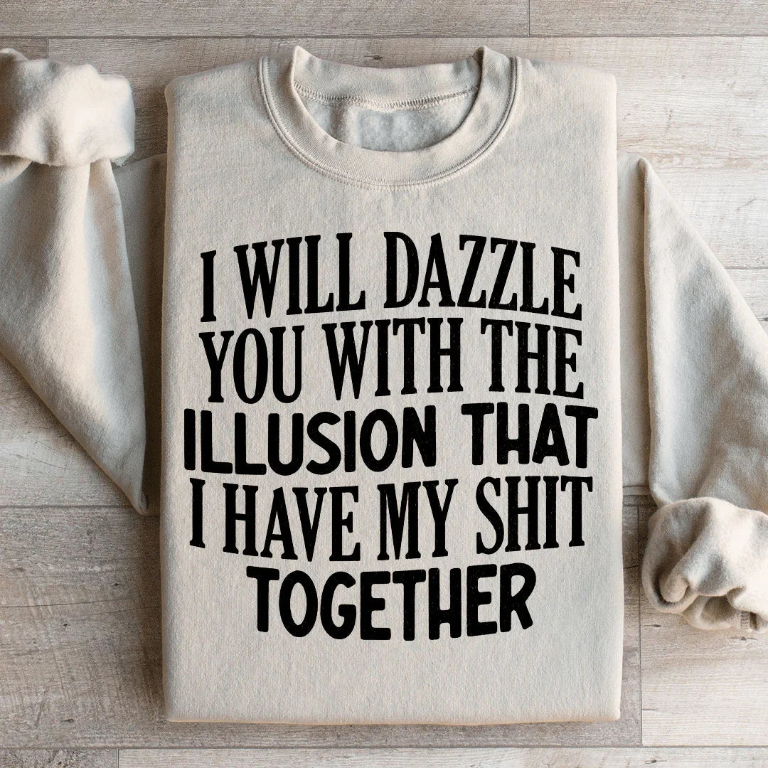 Sweatshirt Je Vous Éblouirai