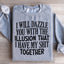 Sweatshirt Je Vous Éblouirai