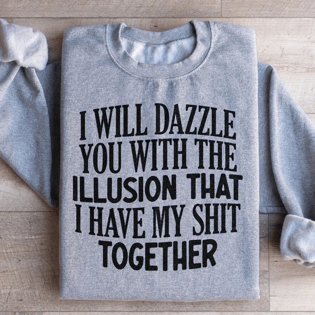 Sweatshirt Je Vous Éblouirai