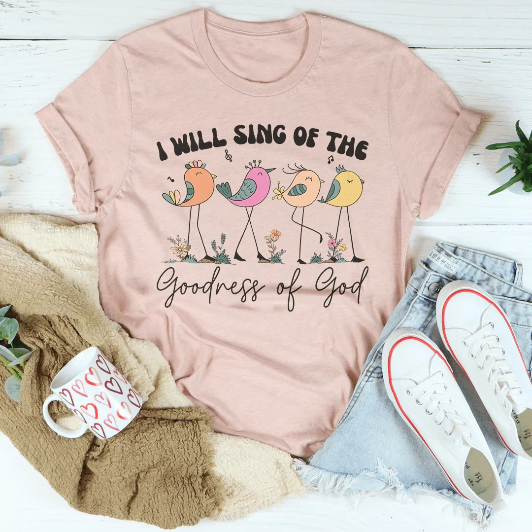 Camiseta Cantaré De La Bondad De Dios