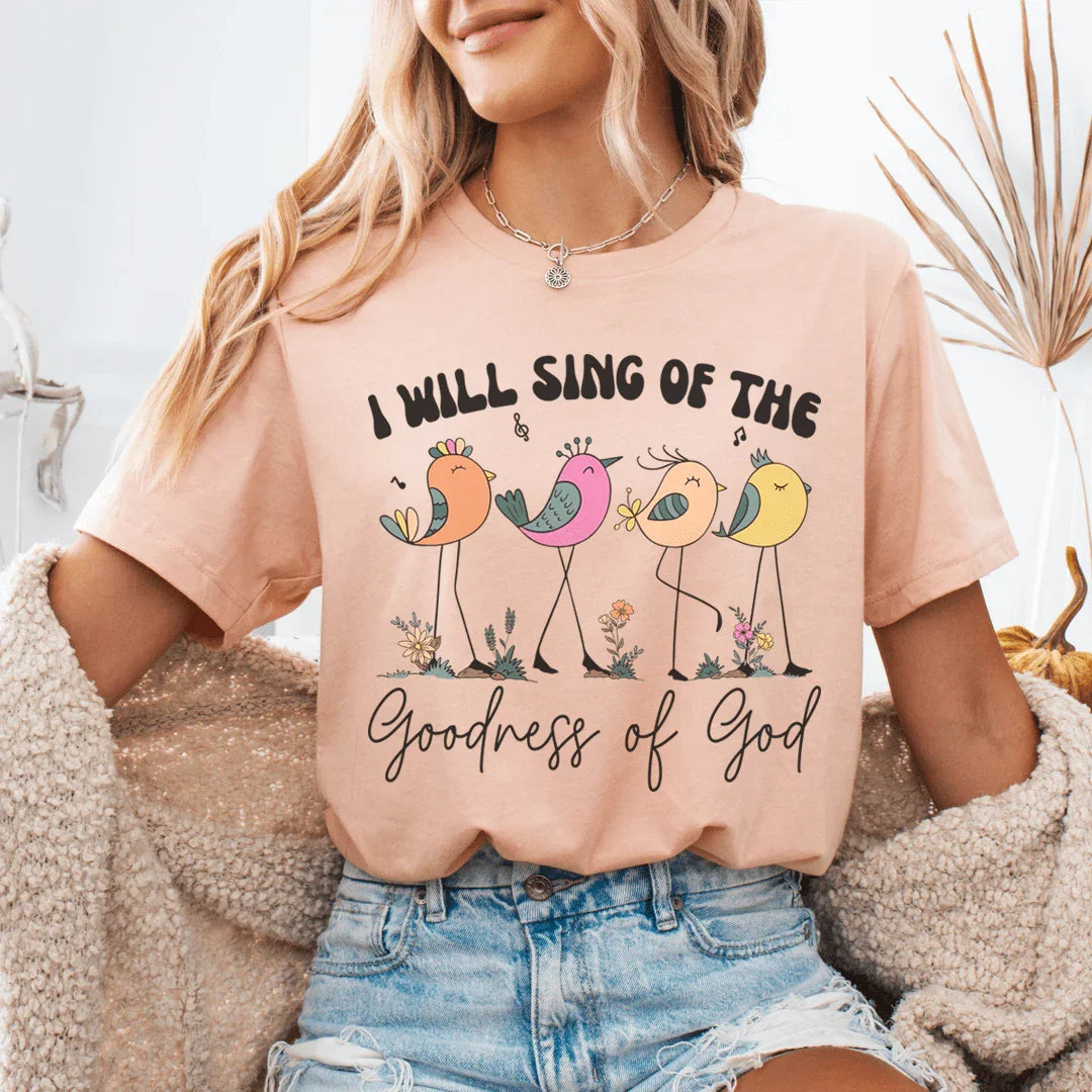 Camiseta Cantaré De La Bondad De Dios