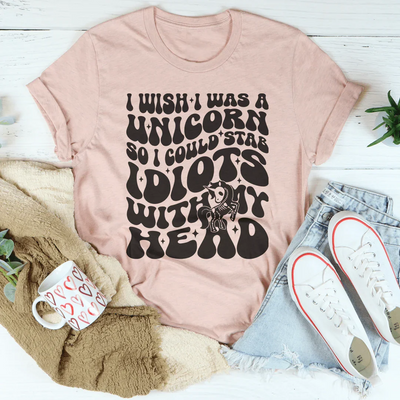 Camiseta de Humor de Unicornio Caprichoso