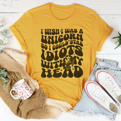 Camiseta de Humor de Unicornio Caprichoso