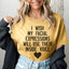 I Wish My Facial Expressions Tee