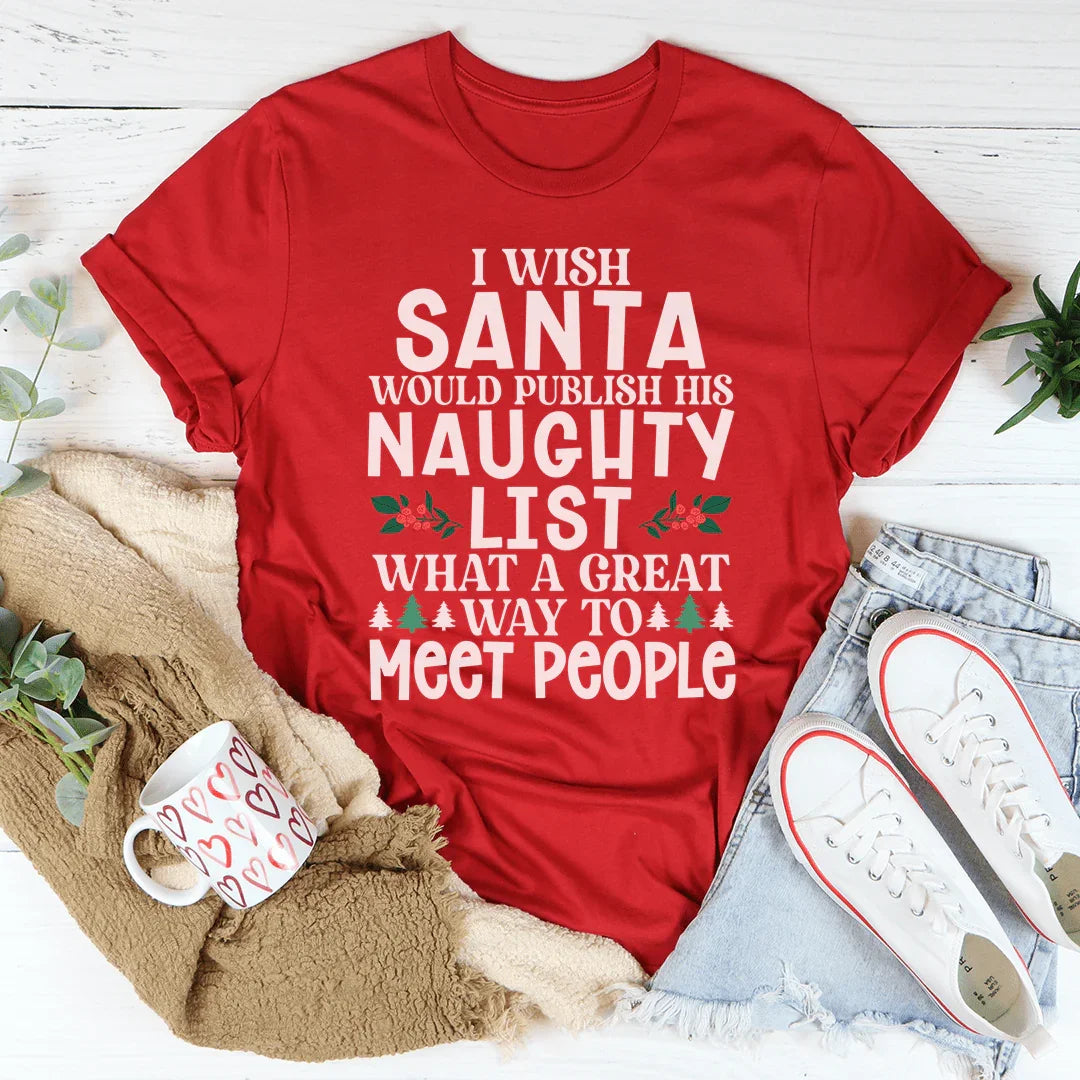 Ojalá Santa Claus publicara su lista de niños traviesos