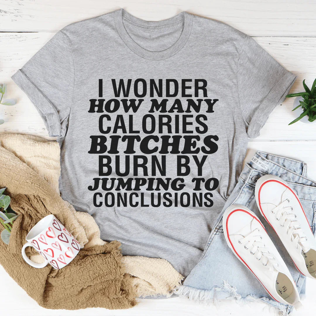 Me pregunto cuántas calorías tiene la camiseta
