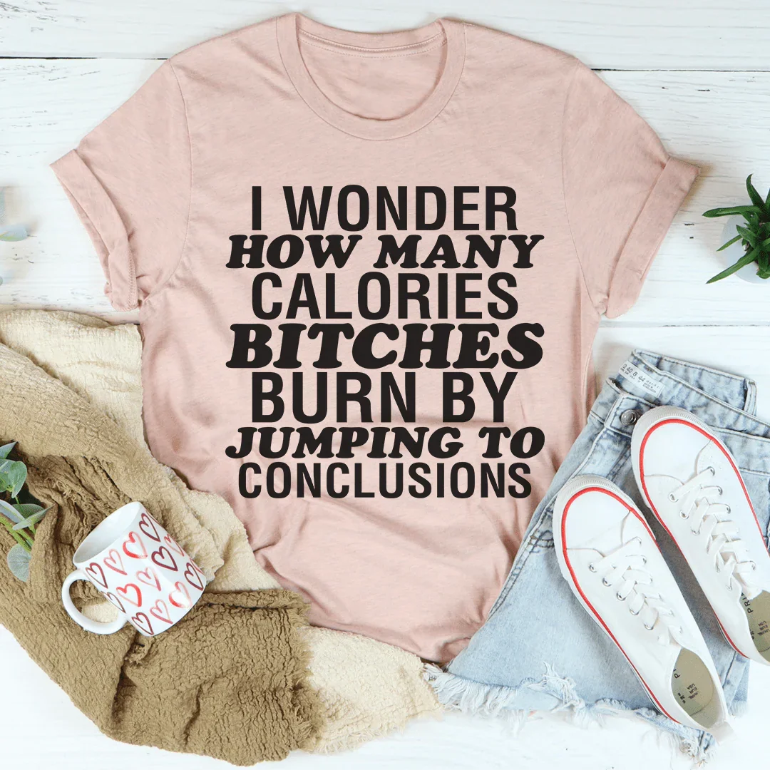 Me pregunto cuántas calorías tiene la camiseta