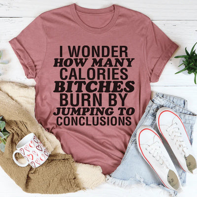 Me pregunto cuántas calorías tiene la camiseta
