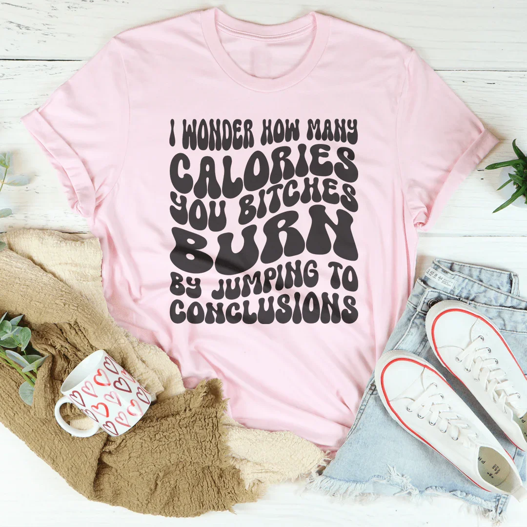 T-shirt audacieux : Sauter aux conclusions