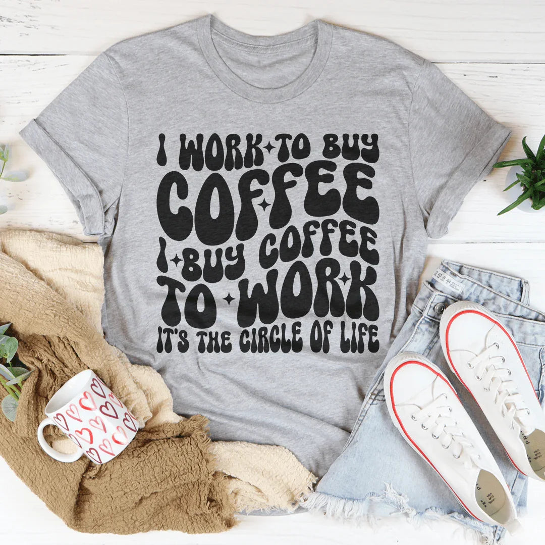 Circle of Life Coffee Lover T-Shirt