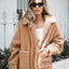 Autumn & Winter Lamb Hair Pocket Cotton Coat