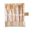 Luxury Bamboo Cutlery Set for Elegant Dining