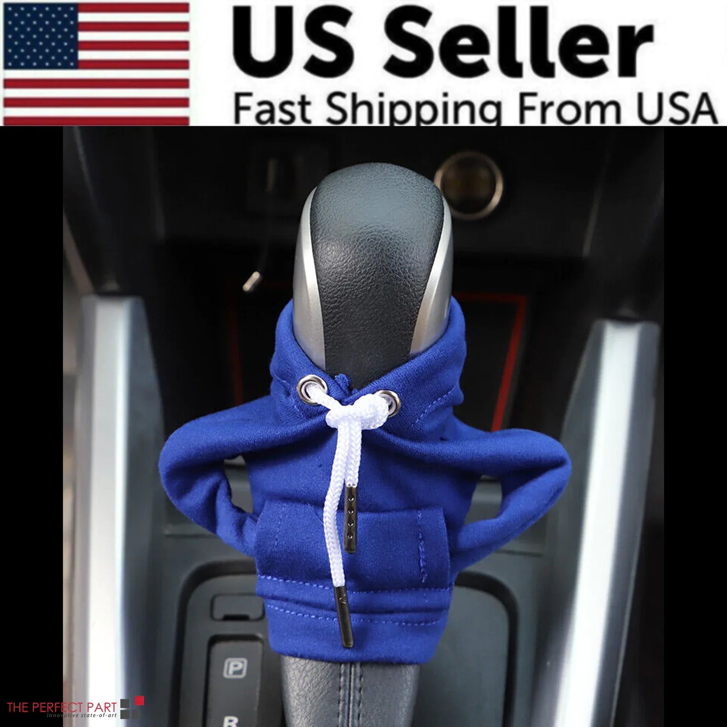 Housse de levier de vitesses Mini Hoodie pour l'intérieur de la voiture