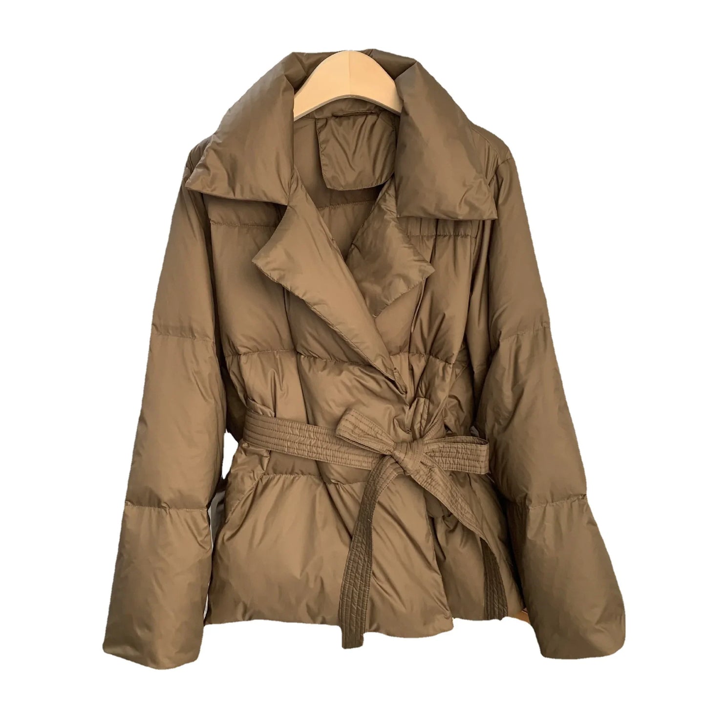Veste Puffer Chaude Ajustée pour Femmes