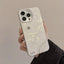 Funda de teléfono de dragón chino negro linda y de moda con correa de mano