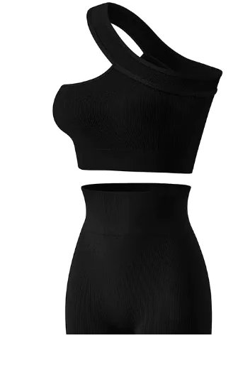 Soutien-gorge de sport off-shoulder pour femmes - Élégant et confortable