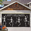 Banner de puerta de garaje Halloween Bosque Nebuloso