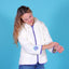 Chaqueta de Forro Polar para Mujer Biggdesign con Diseño de Ojo Maligno