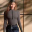 Seamless Women's Long Sleeve Bodysuit