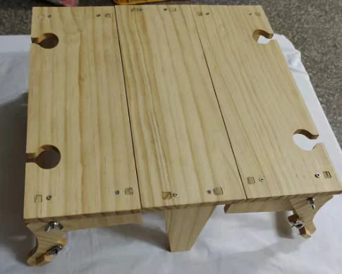 Folding Picnic Basket and Table