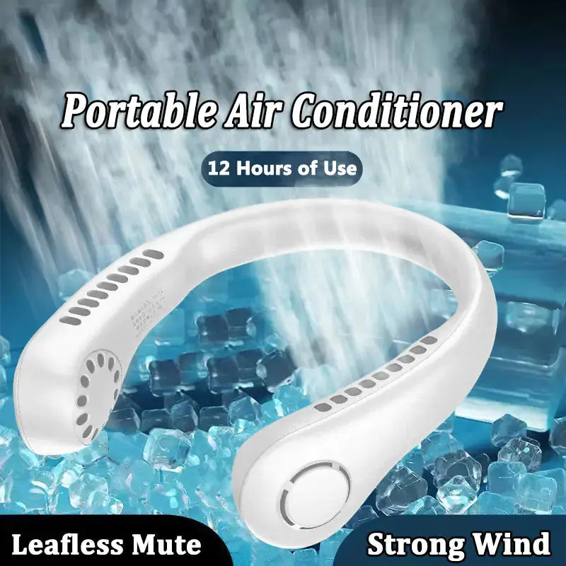 Ventilateur de cou sans pales - Restez au frais partout