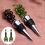 Juego de dos elegantes tapones para vino Hearty Wines