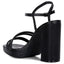 Chic Chunky Platform Strappy Heels