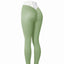 Pantalons de yoga en nylon V Back pour femmes