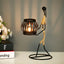 Candelabro en Forma de Linterna - Decoración de Hogar Inspirada en el Estilo Nórdico